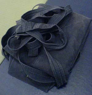 folded hakama