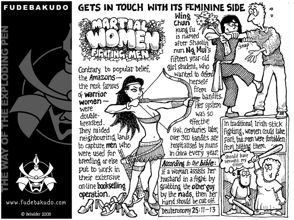 Fudebakudo: Women Fighting Men